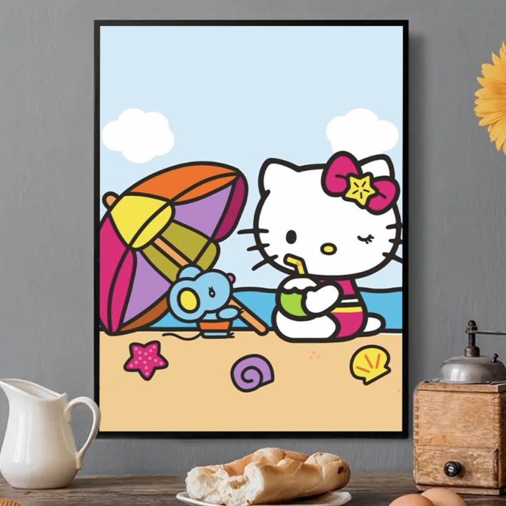Resin Craft Kit - Kit de Pintura Diamante 5D Hello