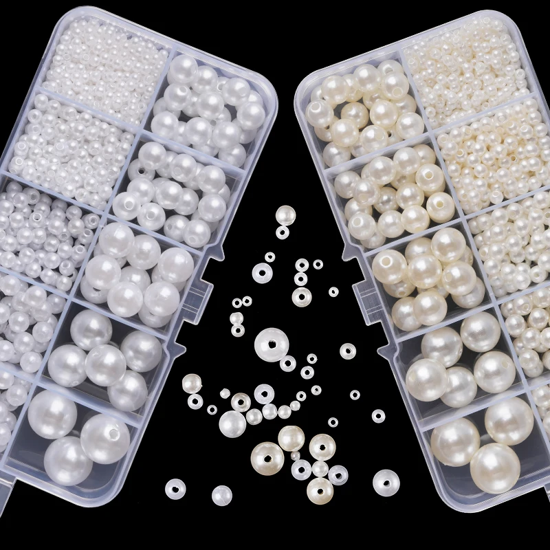 Resin Craft Kit - 800 pçs artificial falso pérola resina
