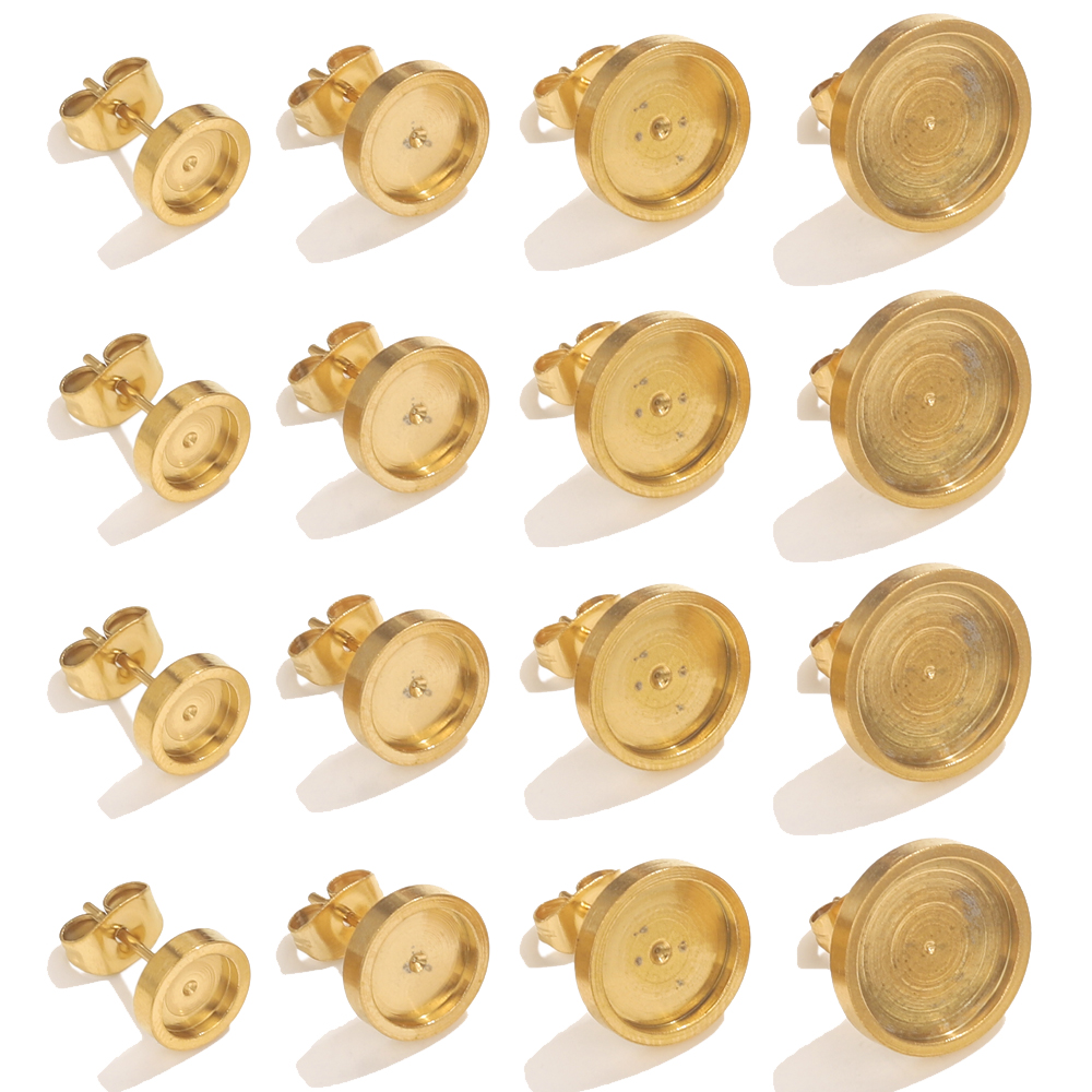 Resin Craft Kit - 10 pçs de aço inoxidável ouro