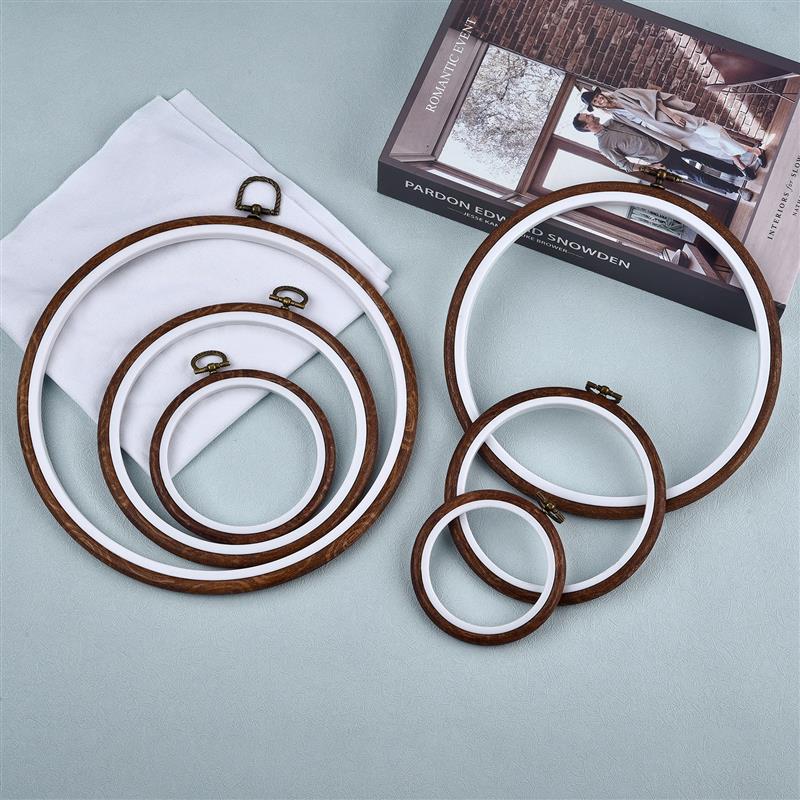 Conjunto De Moldura De Aros Bo - Wood Ring Blank avaliação e preço