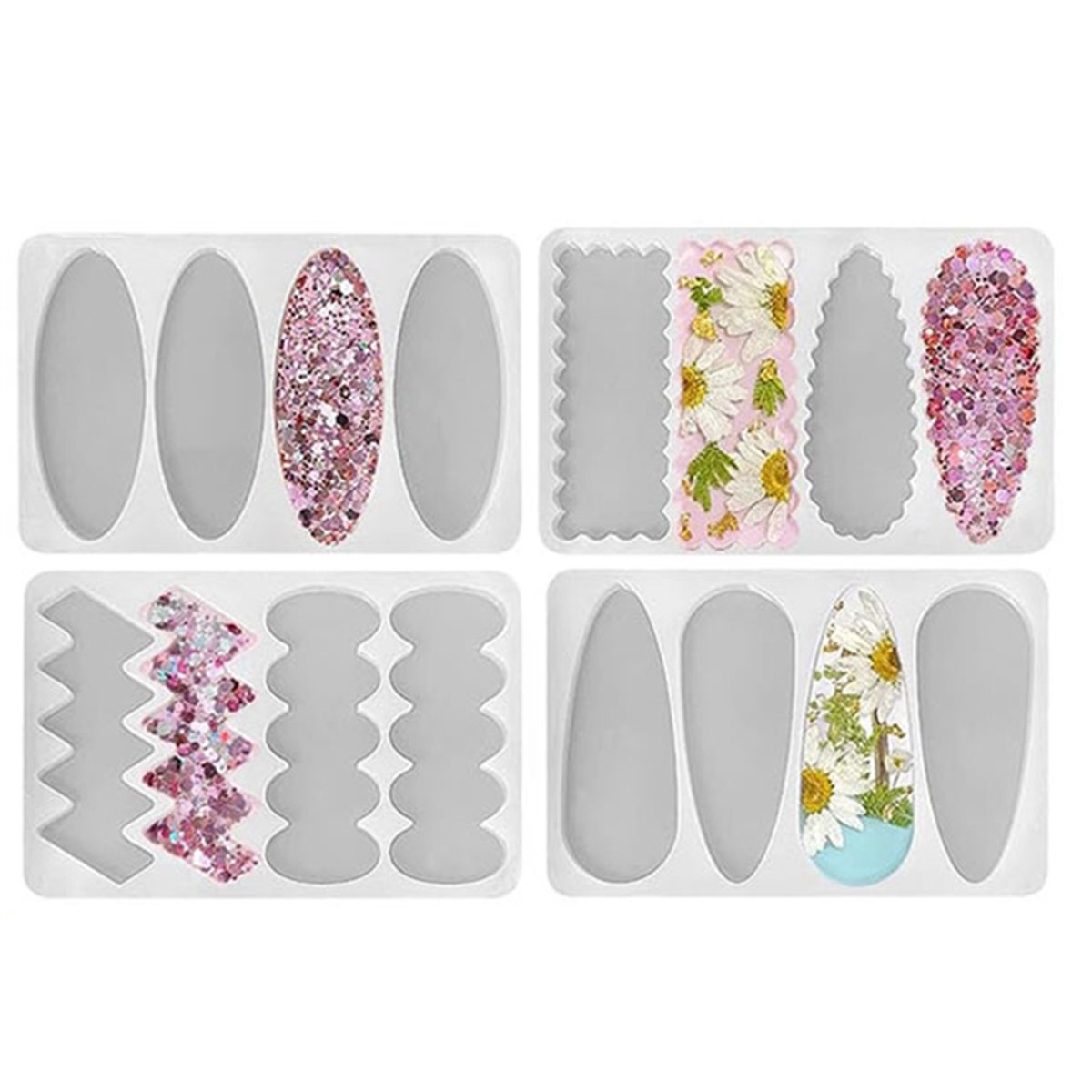 Moldes de Silicone para Presil - Epoxy Uv Resin Kit avaliação e preço
