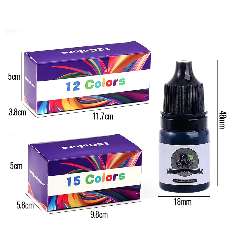 Pigmento de cor de resina epóx - Epoxy Uv Resin Kit avaliação e preço