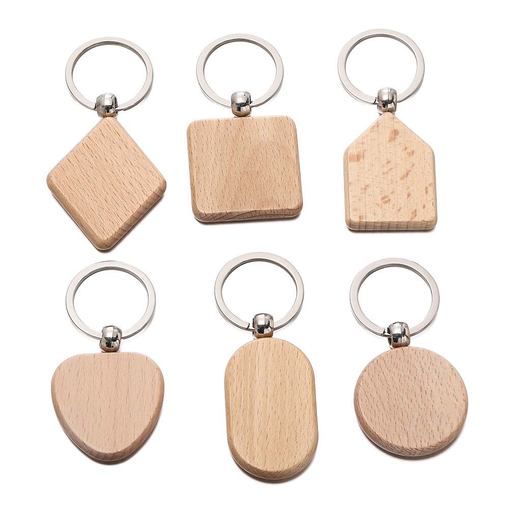 Em branco Geometria Madeira Ke - Wood Ring Blank avaliação e preço