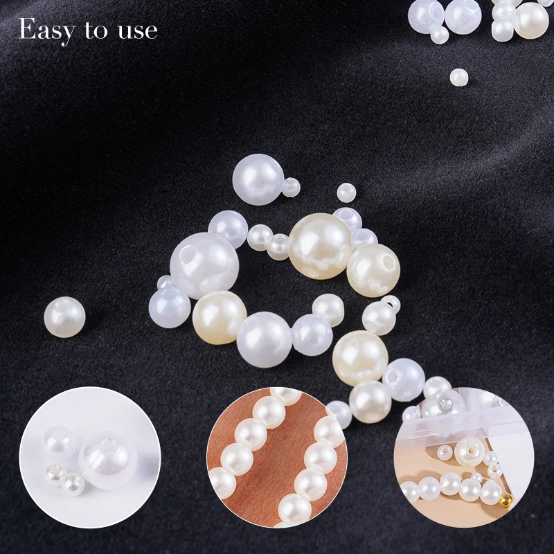 800 pçs artificial falso pérol - Resin Craft Kit avaliação e preço