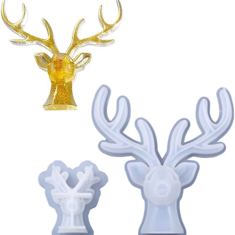 Molde de Silicone com 2 Peças  - Resin Craft Ideas avaliação e preço