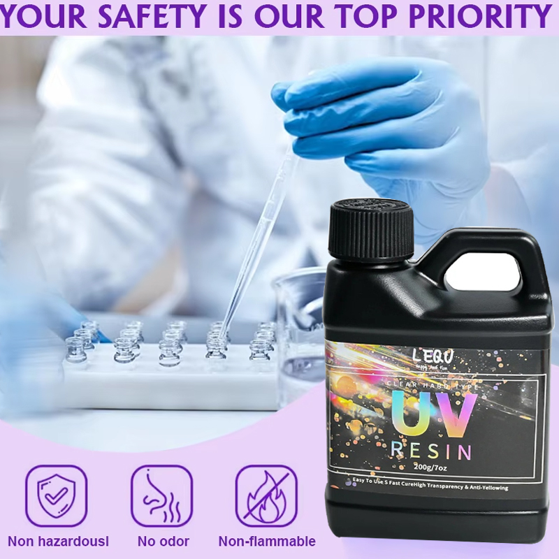 Kit de Resina UV 200/500g, Kit - Epoxy Uv Resin Kit avaliação e preço