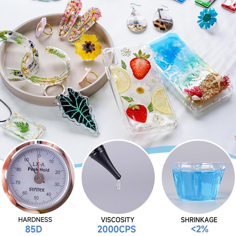 Atualizado Resina UV Hard Star - Epoxy Uv Resin Kit avaliação e preço