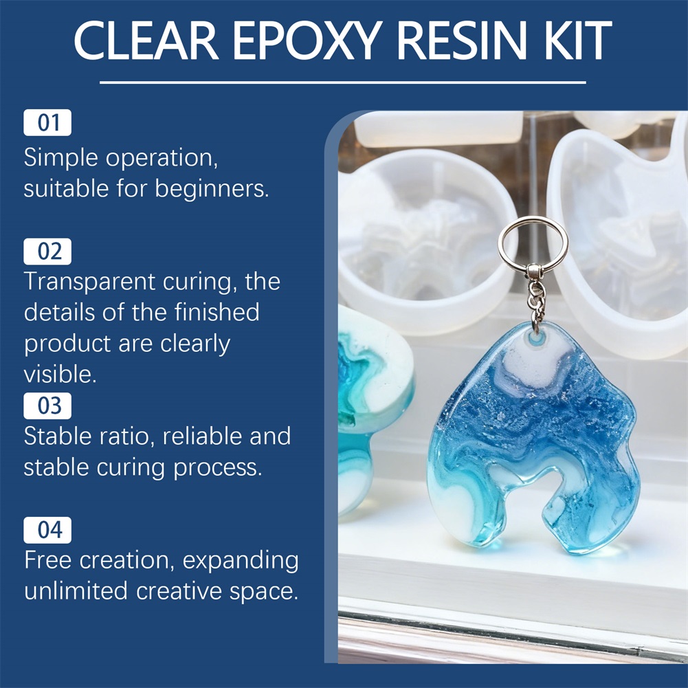 Resina epóxi transparente para - Resin Craft Kit avaliação e preço