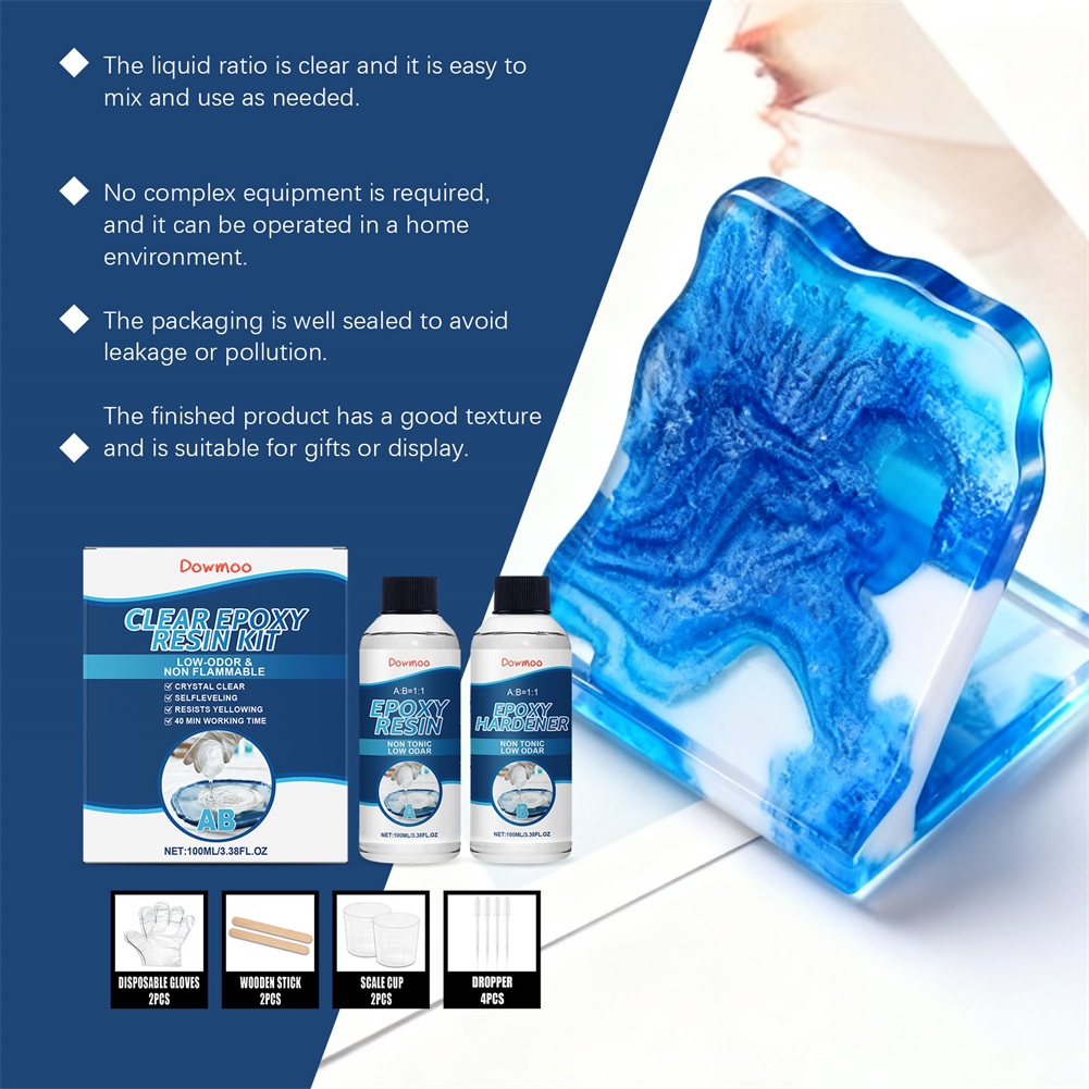 Resina epóxi transparente para - Resin Craft Kit avaliação e preço